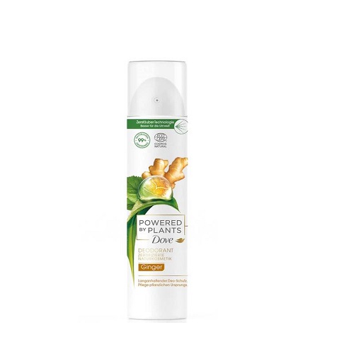 Dove powered by plants ginger deo spray 100 ml