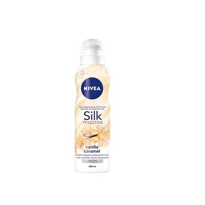 NIVEA Shower Silk Mousse Vanilla 200 ml
