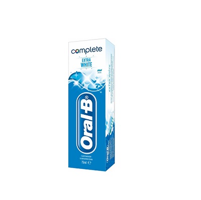 Stap grens Gepolijst Oral B Complete Tandpasta Extra White 75 ml