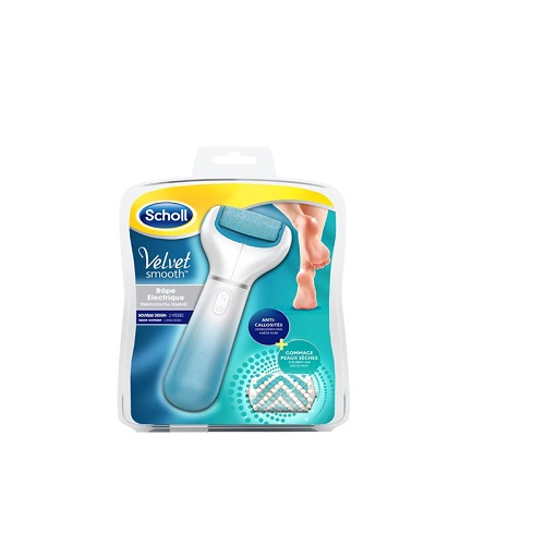Scholl Velvet Smooth Elektrische Voetvijl + Scrub Roller