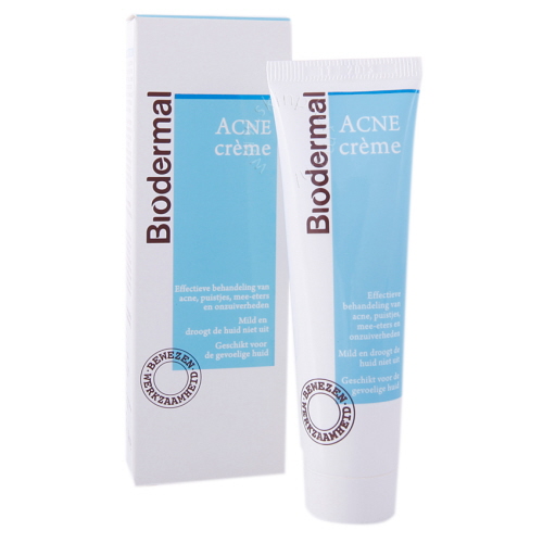 Medaille Tol nooit Biodermal Acne Creme 30ml