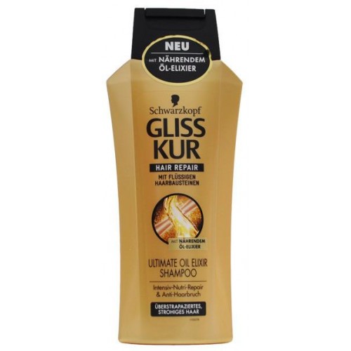 Nieuwe aankomst huichelarij Dank u voor uw hulp Gliss Kur Hair Repair Ultimate Oil Elixer Shampoo 250ml