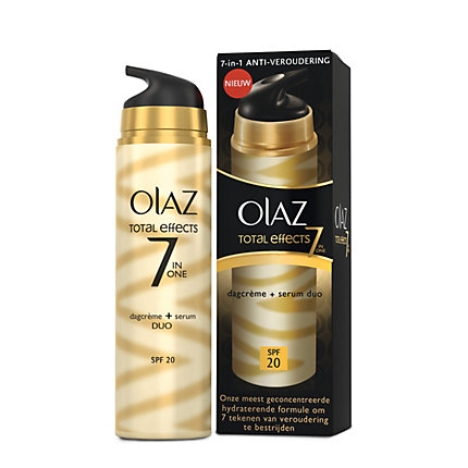 Uitgaand weerstand garen Olaz Total Effects 7 in1 dagcreme en serum 50ml