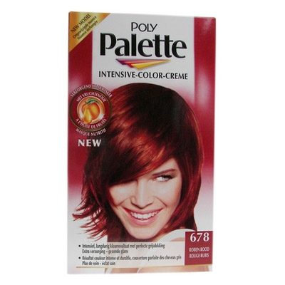 Schwarzkopf Poly Palette Haarverf 678 rood SC5219