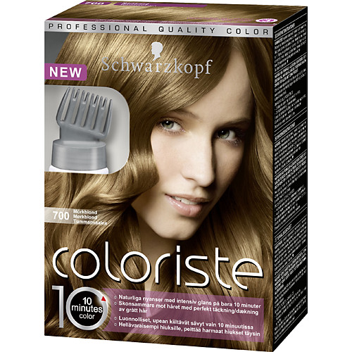 Ben depressief Bomen planten halfgeleider Schwarzkopf Coloriste 10 Minutes Haarverf 700 Donkerblond